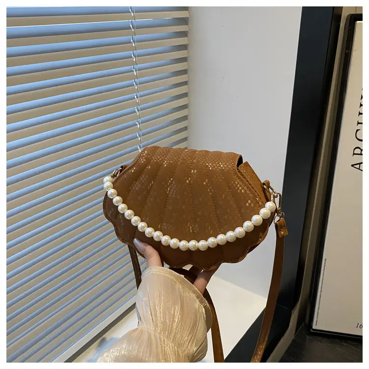 Pink Pearl Embellished Crossbody Bag for Women — feature 23