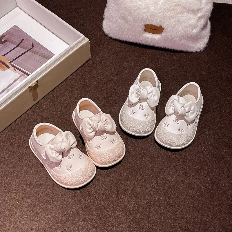 Fashionable Baby Princess Shoes, Baby Shoes, Children's Soft-Soled Non-Slip Toddler Shoes, Girls' Shoes, Autum Baby Girl's Shoes