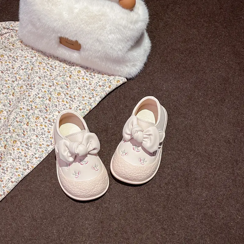 Fashionable Baby Princess Shoes, Baby Shoes, Children's Soft-Soled Non-Slip Toddler Shoes, Girls' Shoes, Autum Baby Girl's Shoes