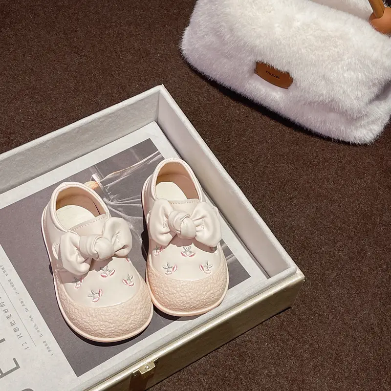 Fashionable Baby Princess Shoes, Baby Shoes, Children's Soft-Soled Non-Slip Toddler Shoes, Girls' Shoes, Autum Baby Girl's Shoes