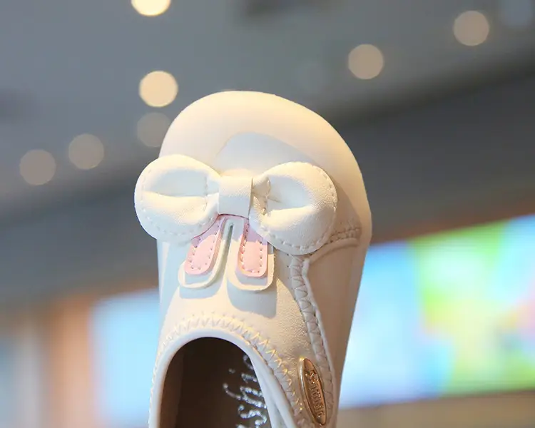 Baby Girl Baby Mesh Shoes Spring and Autum Baby Shoes 1 to 3 Years Old Indoor Soft Sole Anti-Heel Bow Princess Toddler Shoes — feature 14