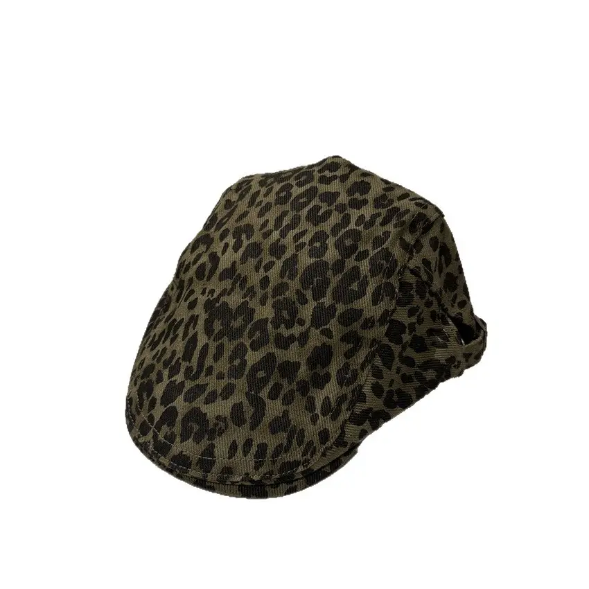 Leopard Print Forward Cap for Women - Image 7