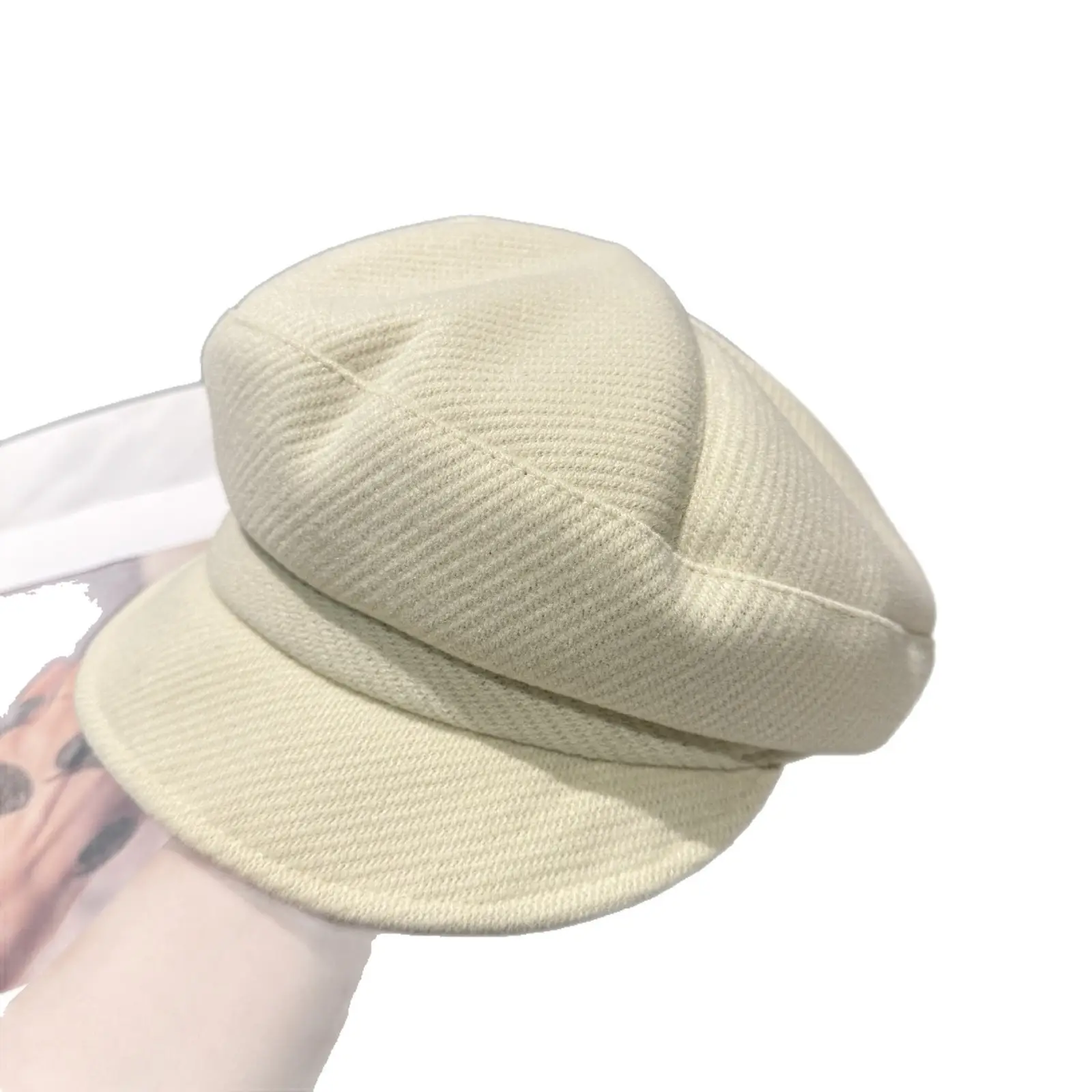 Women Korean Style Newsboy Cap Autumn Winter Large Head Circumference - Image 9