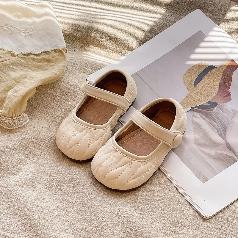 Baby Girl Flats Shoes 1-2Yr Soft Sole Summer