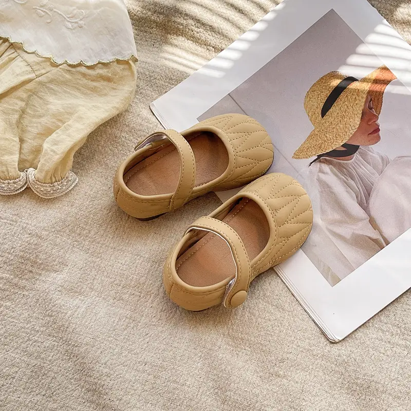 Baby Girl Flats Shoes 1-2Yr Soft Sole Summer