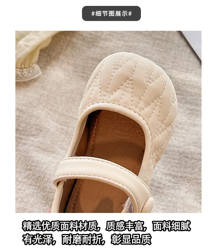 Baby Girl Flats Shoes 1-2Yr Soft Sole Summer — feature 5