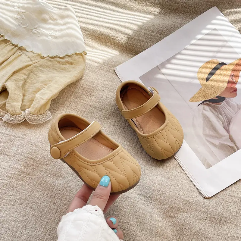 Baby Girl Flats Shoes 1-2Yr Soft Sole Summer