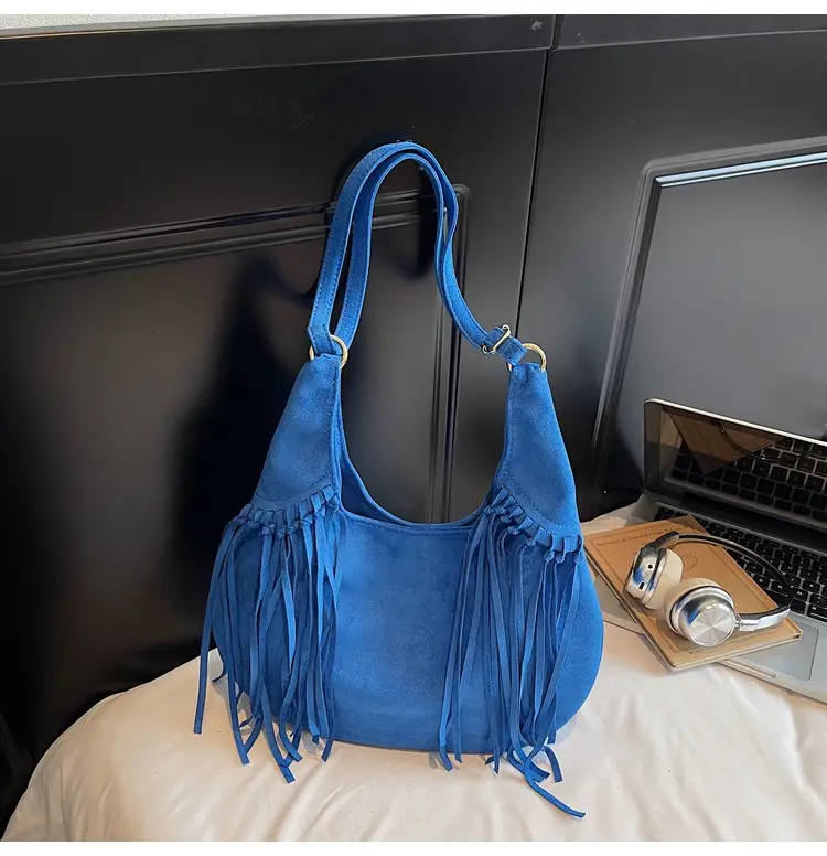 Brown Fringed Suede Handbag for Women 2026 — feature 46