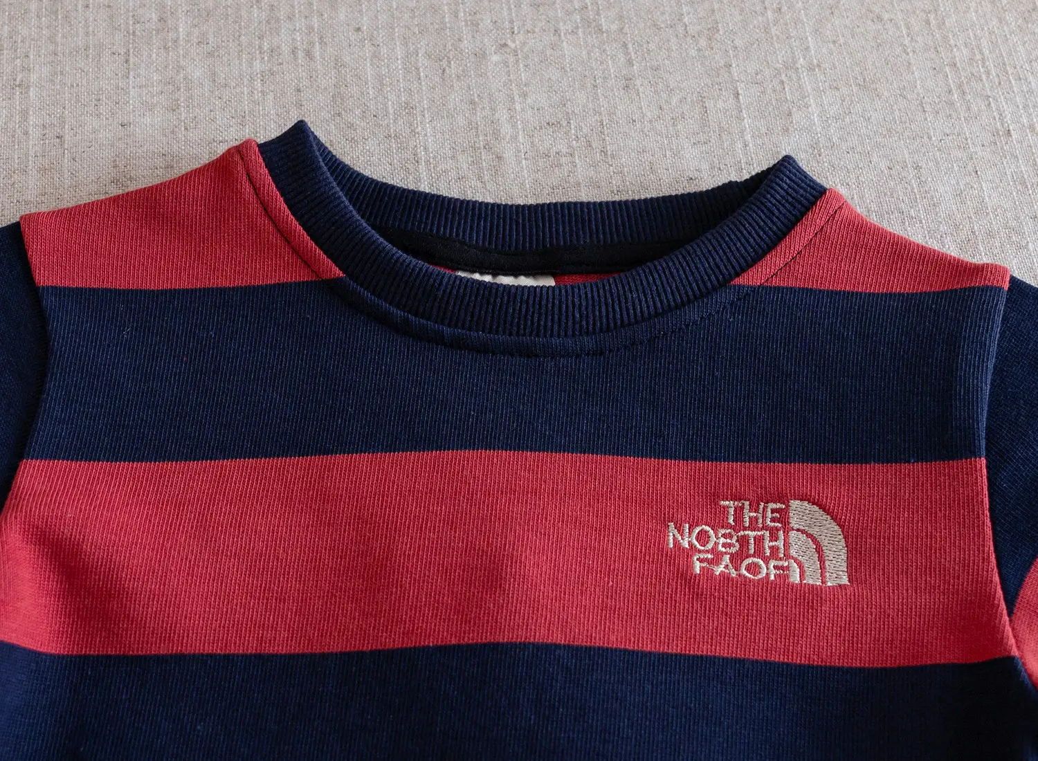 Children Striped T-Shirt Boys Blue White Medium — feature 6