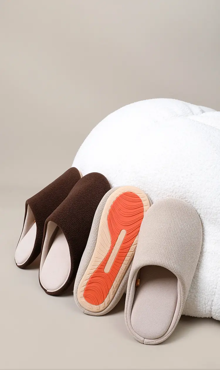 Cotton Slippers for Women 2025 New Model, Warm, Silent, Non-Slip, Cold-Resistant, Closed-Toe Floor Cotton Shoes for Men, Non-Slip and Warm — feature 16