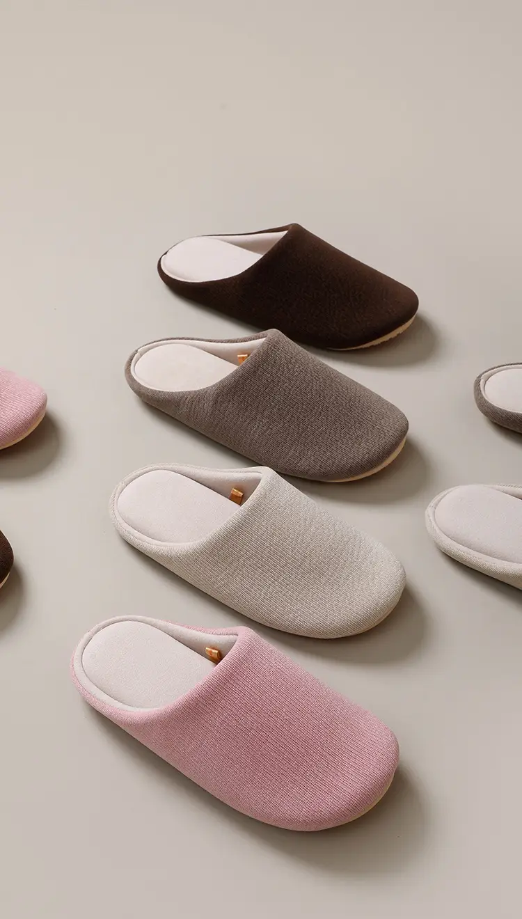 Cotton Slippers for Women 2025 New Model, Warm, Silent, Non-Slip, Cold-Resistant, Closed-Toe Floor Cotton Shoes for Men, Non-Slip and Warm — feature 17