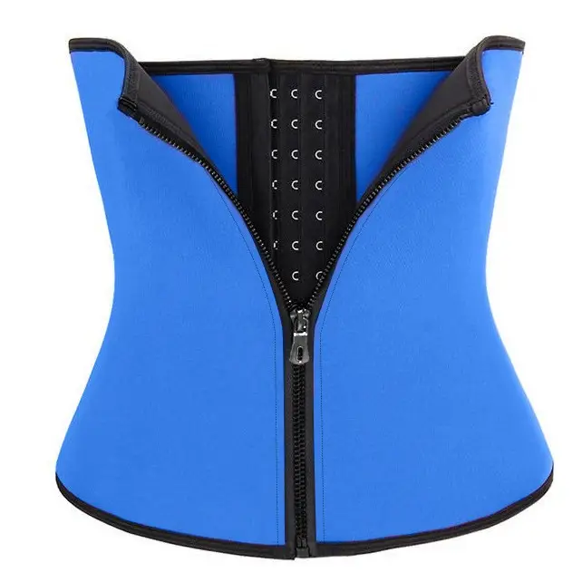 Black Zipper Belly Belt for Women Yoga Wear - Image 6