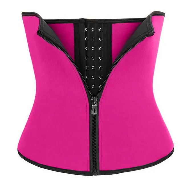 Black Zipper Belly Belt for Women Yoga Wear - Image 7