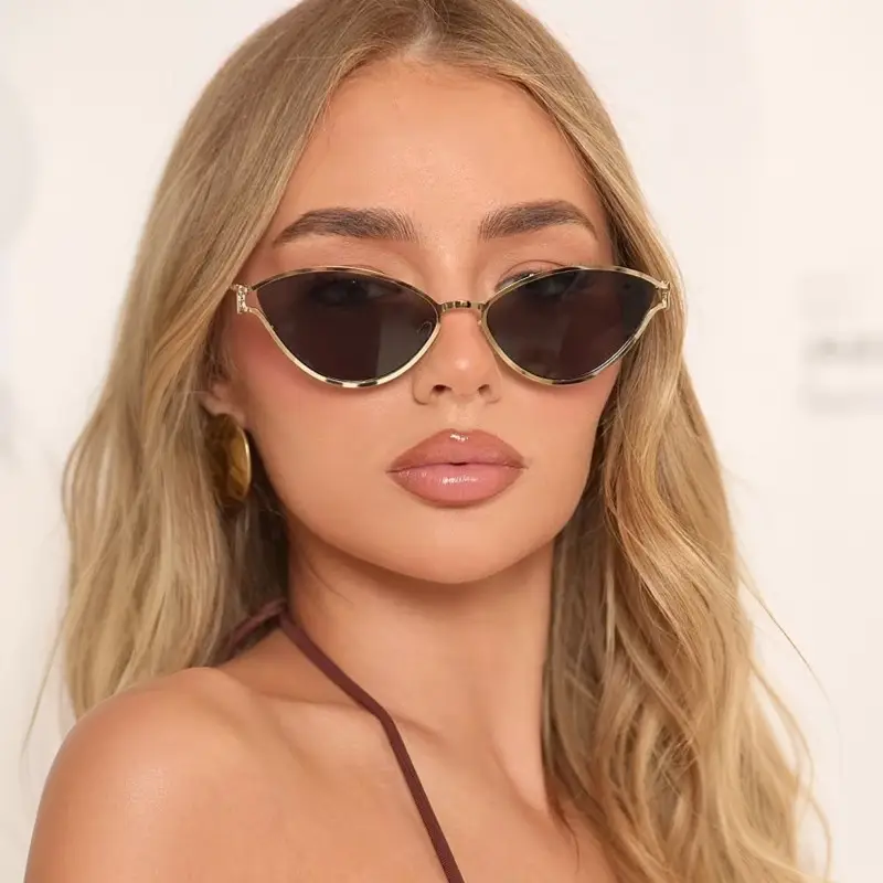 2025 Metal Cat Eye Sunglasses for Women - Image 6