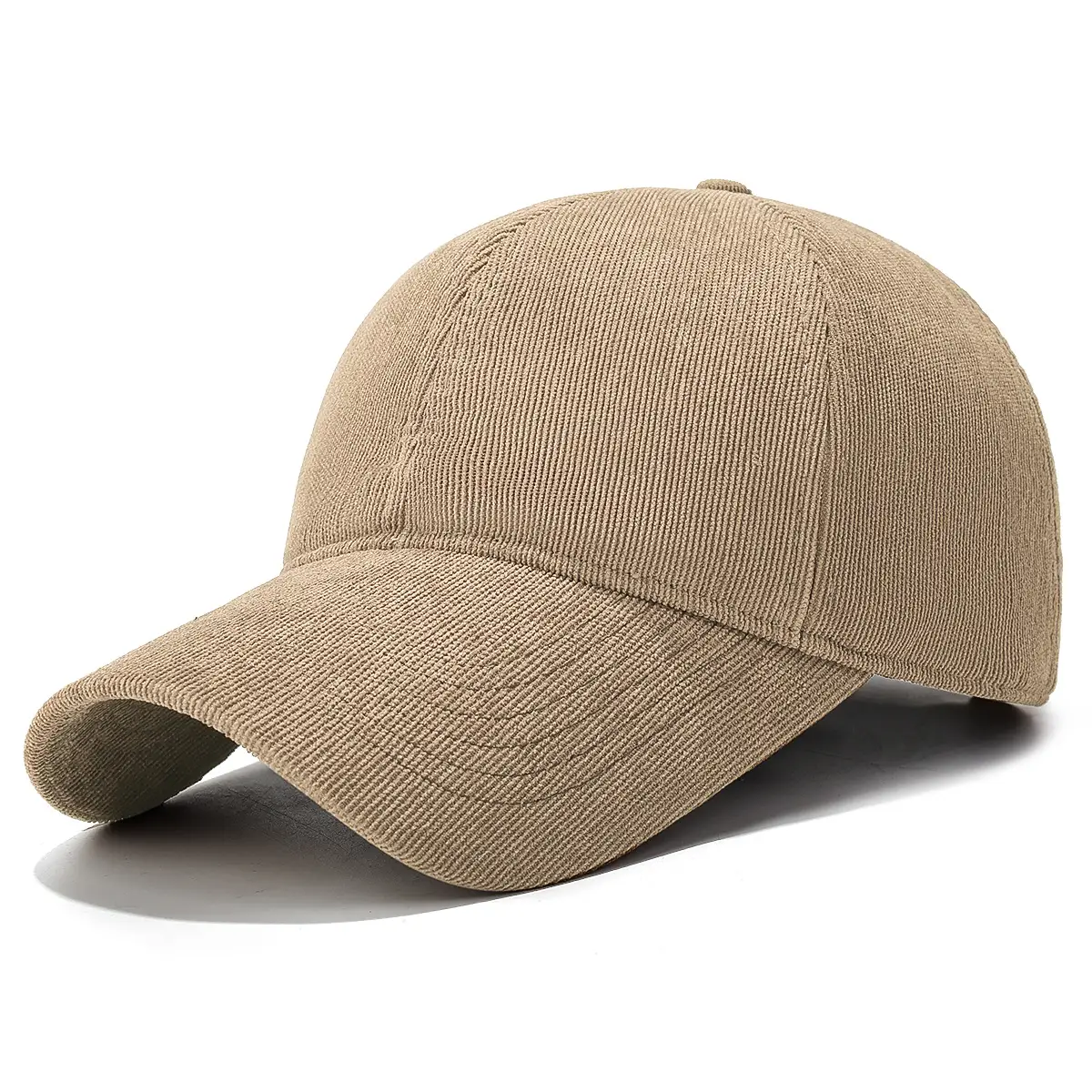 Black Velvet Curved Brim Baseball Cap