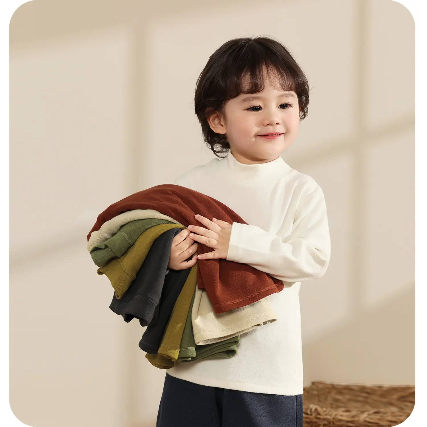 Kaka Panda Long Sleeve T-Shirt for Boys Winter Baby Tops — feature 6