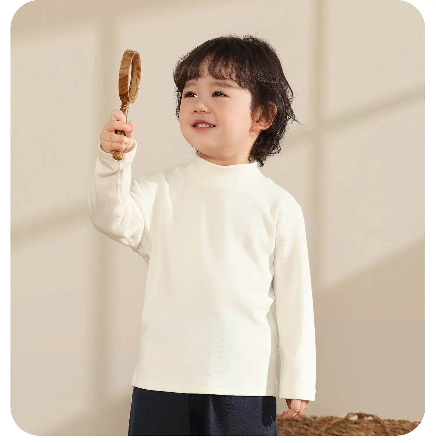 Kaka Panda Long Sleeve T-Shirt for Boys Winter Baby Tops — feature 9