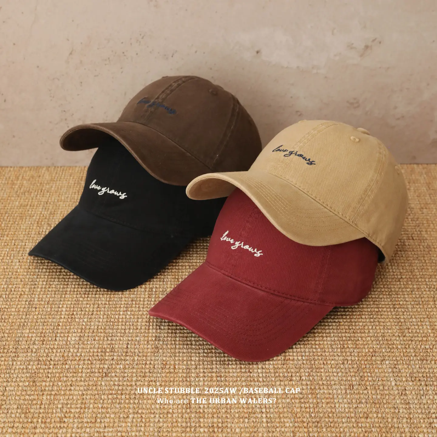 Red Embroidered Baseball Cap for Men Women Large Head Circumference - Image 9