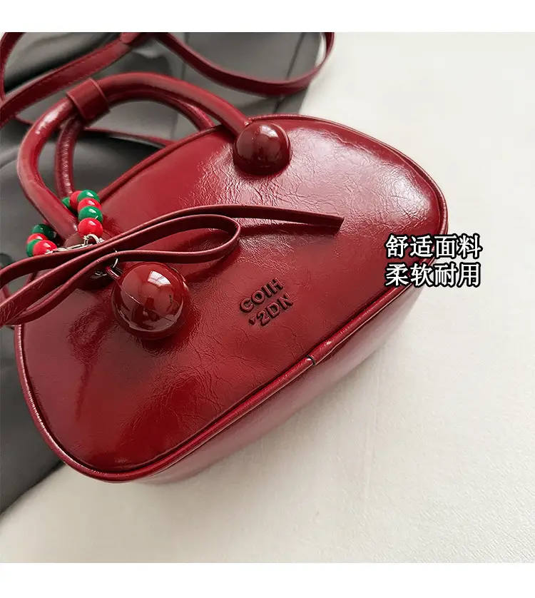 Red Embellished Women's Wedding Crossbody Bag — feature 5