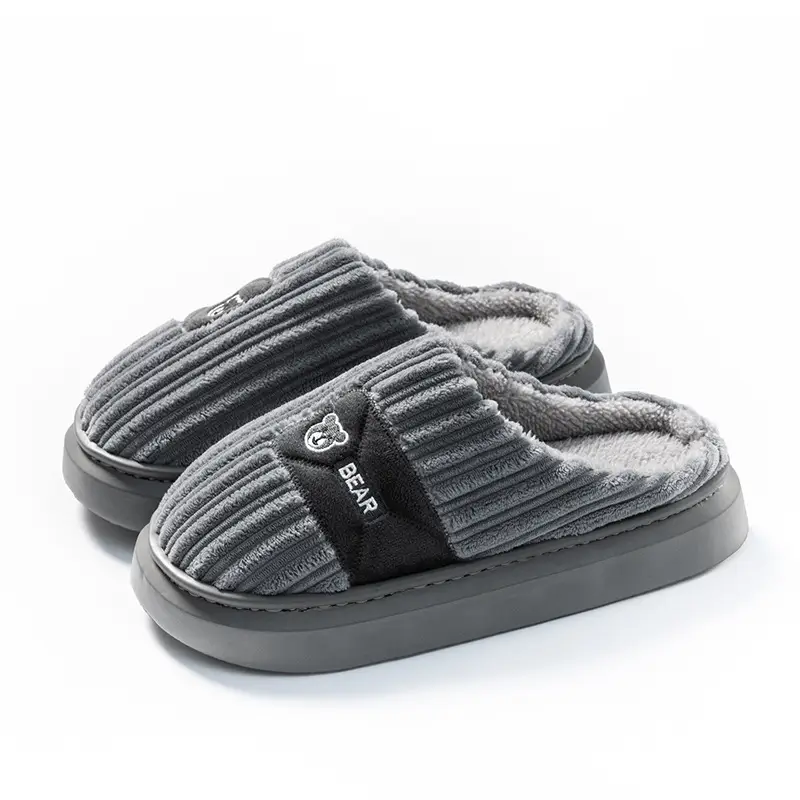 Cixi Cotton Slippers for Women, Spring, Autumn and Winter Confinement Shoes for Home Use, Indoor Non-Slip Thick-Soled Home Warm Couple Men - Image 28