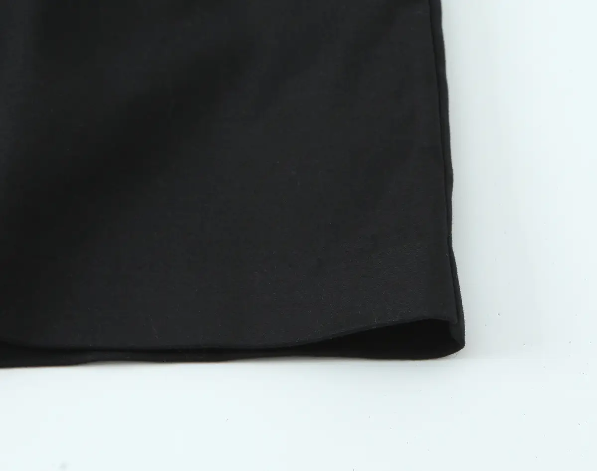 Cross-Border Belted Pleated Shorts Solid Color — feature 13