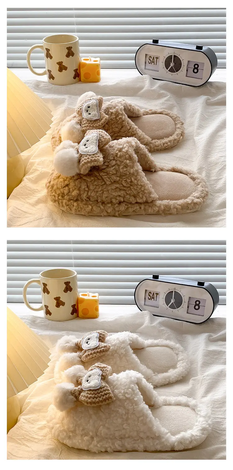 Rice Ball Soft Cotton Slippers for Women — feature 14