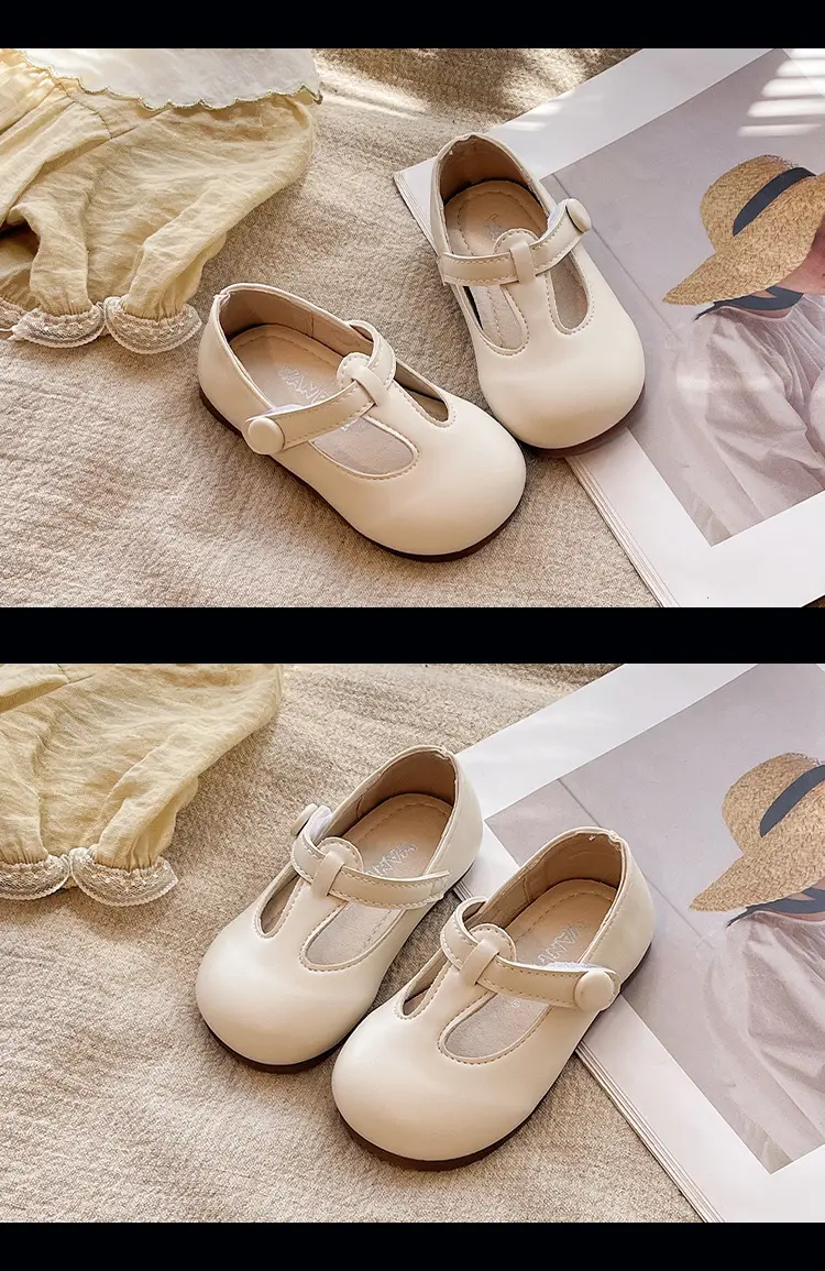 Spring and Autum Baby Girl Shoes 0-1-3 Years Old Princess Flats Baby Small Leather Shoes Non-Slip Soft Sole Toddler Shoes — feature 16