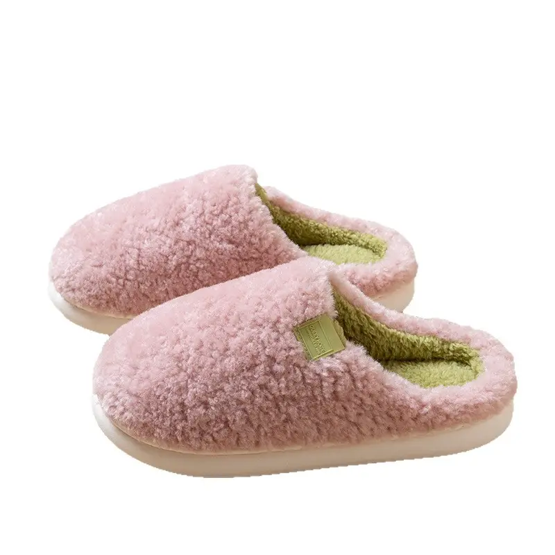 Silent Cotton Slippers for Women, Winter 2026 New Model, Indoor Home Plush Slippers with a Stepping-On-Clouds Feel, Thick-Soled, Antibacterial, Odor-Resistant Cotton Slippers for Men - Image 10
