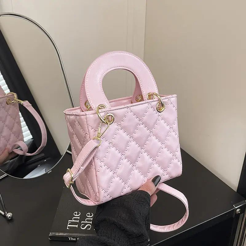 Brown Textured Shoulder Crossbody Bag for Women 2025 - Image 2