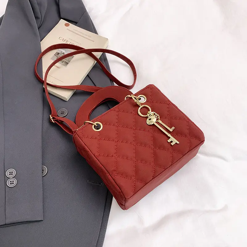 Brown Textured Shoulder Crossbody Bag for Women 2025 - Image 8