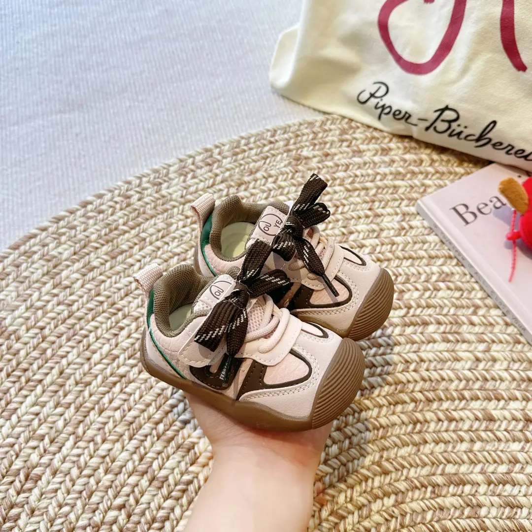 2025 Spring and Autumn New Baby Toddler Shoes Baby Functional Shoes Boys Sports Shoes Girls Shoes Breathable and Non-Slip - Image 2