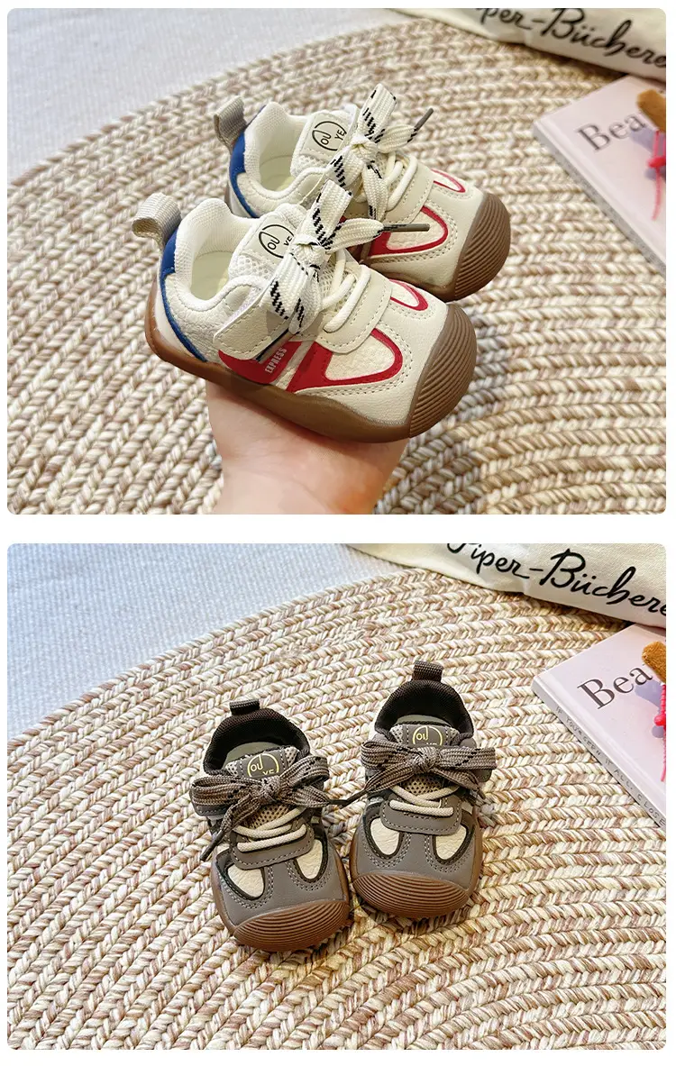 2025 Spring and Autumn New Baby Toddler Shoes Baby Functional Shoes Boys Sports Shoes Girls Shoes Breathable and Non-Slip — feature 10