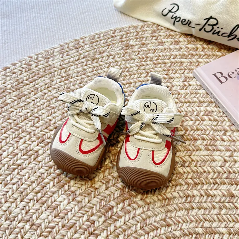 2025 Spring and Autumn New Baby Toddler Shoes Baby Functional Shoes Boys Sports Shoes Girls Shoes Breathable and Non-Slip — feature 19
