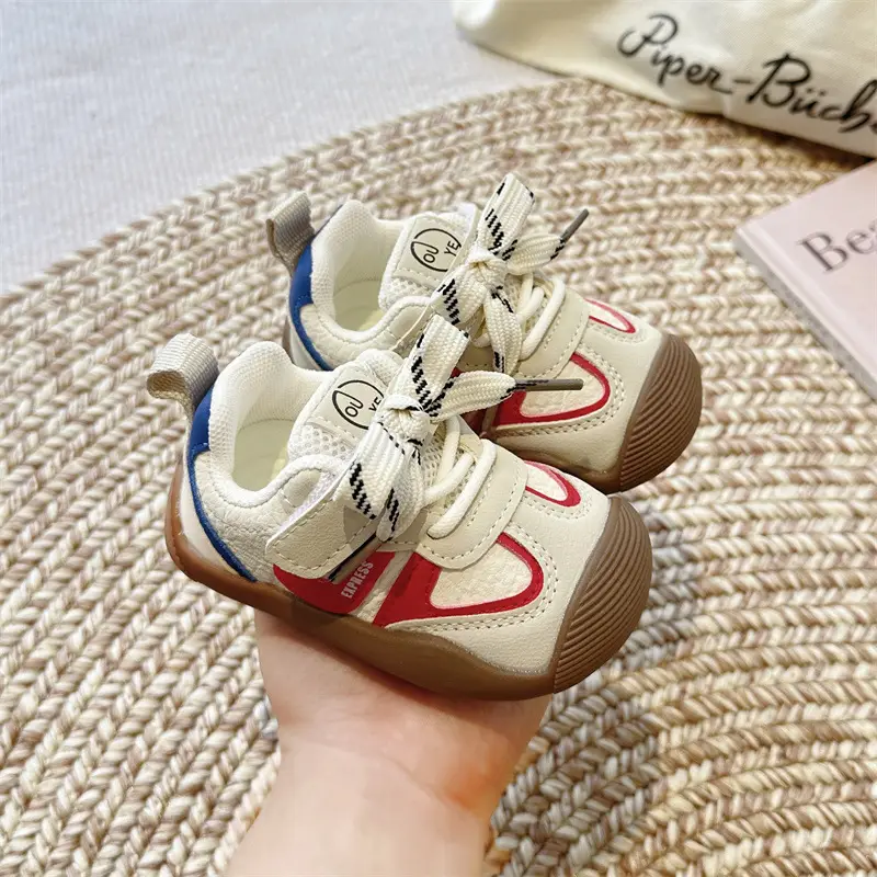 2025 Spring and Autumn New Baby Toddler Shoes Baby Functional Shoes Boys Sports Shoes Girls Shoes Breathable and Non-Slip — feature 21