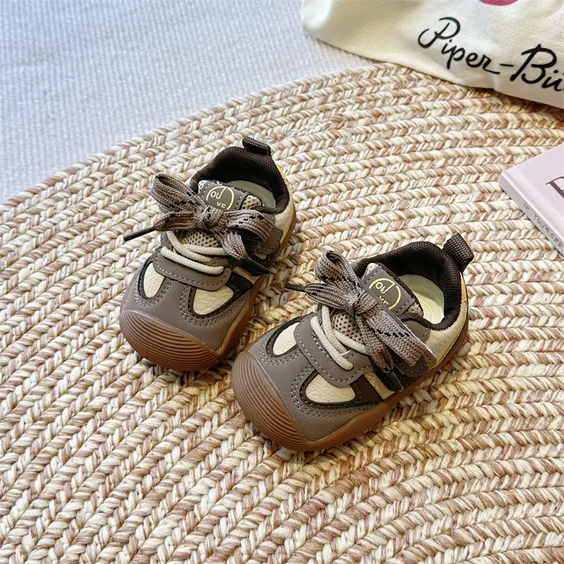 2025 Spring and Autumn New Baby Toddler Shoes Baby Functional Shoes Boys Sports Shoes Girls Shoes Breathable and Non-Slip — feature 23