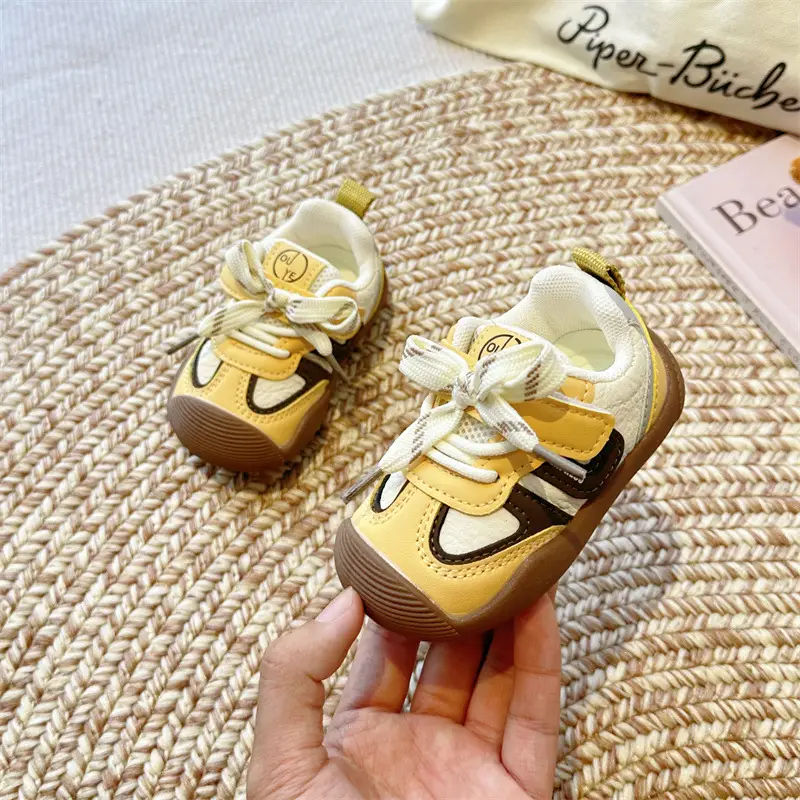 2025 Spring and Autumn New Baby Toddler Shoes Baby Functional Shoes Boys Sports Shoes Girls Shoes Breathable and Non-Slip — feature 29