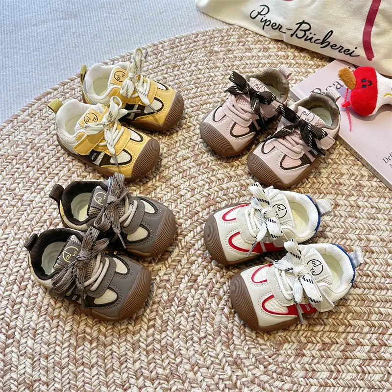 2025 Spring and Autumn New Baby Toddler Shoes Baby Functional Shoes Boys Sports Shoes Girls Shoes Breathable and Non-Slip — feature 32