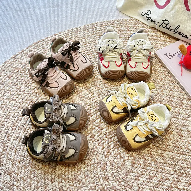 2025 Spring and Autumn New Baby Toddler Shoes Baby Functional Shoes Boys Sports Shoes Girls Shoes Breathable and Non-Slip — feature 34