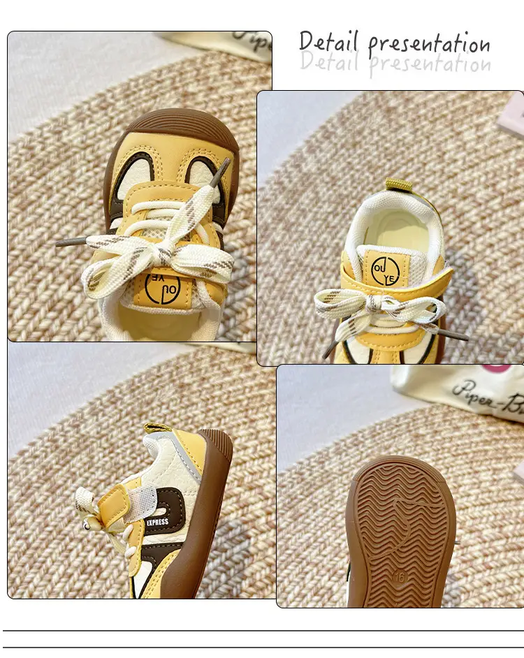 2025 Spring and Autumn New Baby Toddler Shoes Baby Functional Shoes Boys Sports Shoes Girls Shoes Breathable and Non-Slip — feature 5