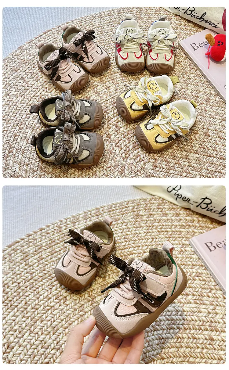 2025 Spring and Autumn New Baby Toddler Shoes Baby Functional Shoes Boys Sports Shoes Girls Shoes Breathable and Non-Slip — feature 7