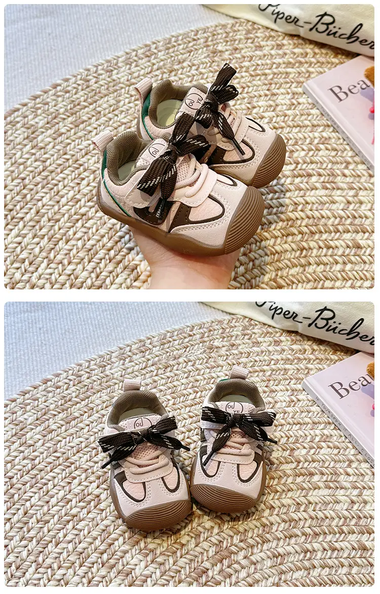 2025 Spring and Autumn New Baby Toddler Shoes Baby Functional Shoes Boys Sports Shoes Girls Shoes Breathable and Non-Slip — feature 8