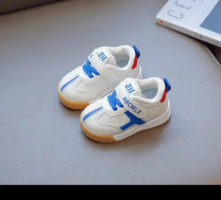 Toddler Shoes 2025 White Blue Soft Sole — feature 15