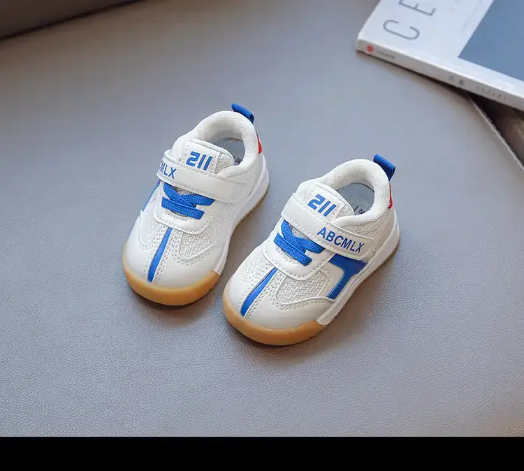 Toddler Shoes 2025 White Blue Soft Sole — feature 16