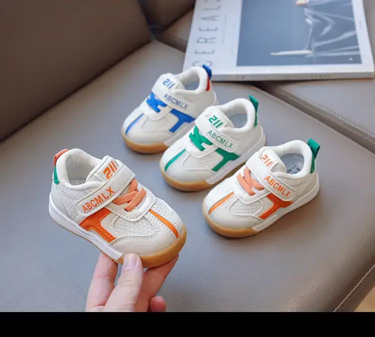 Toddler Shoes 2025 White Blue Soft Sole — feature 6