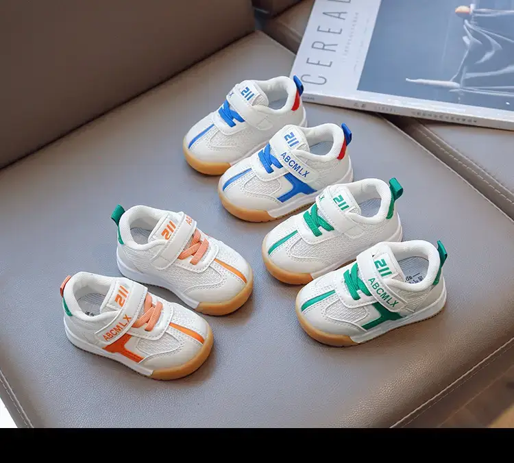 Toddler Shoes 2025 White Blue Soft Sole — feature 7