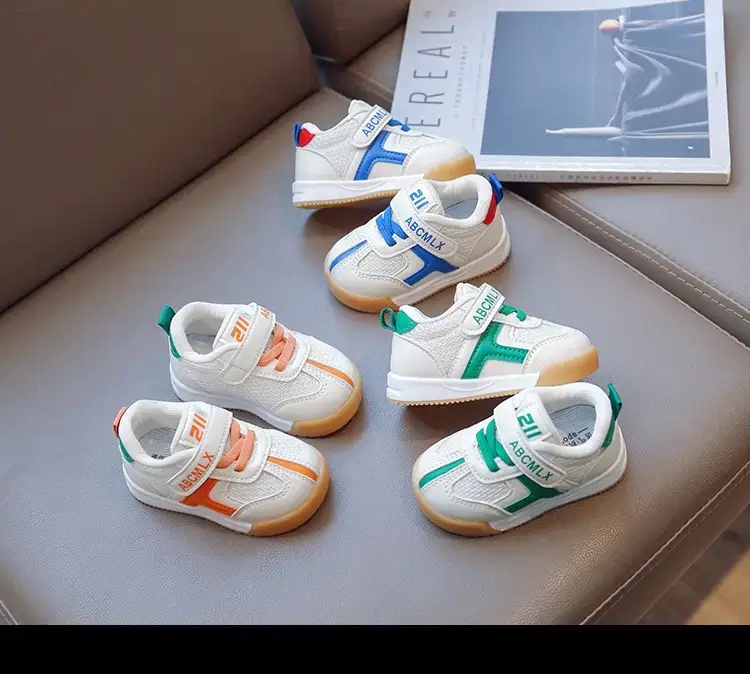 Toddler Shoes 2025 White Blue Soft Sole — feature 8