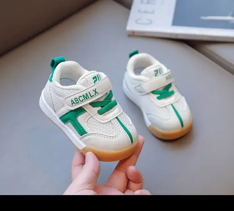 Toddler Shoes 2025 White Blue Soft Sole — feature 9
