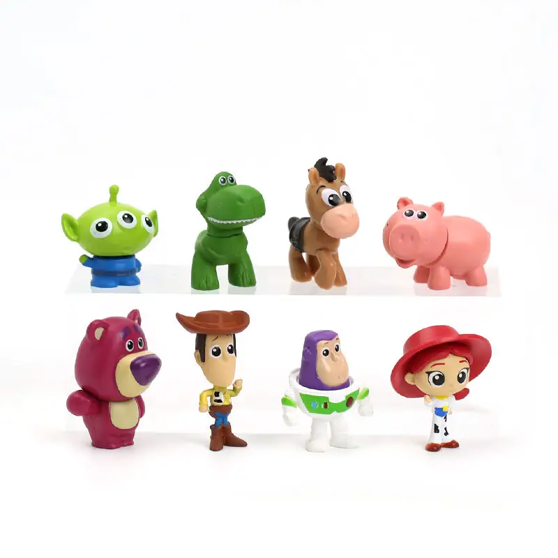 Toy Story Figure Woody Tris Buzz Lightyear Anime Doll Cake Baking Decoration Ornament Figure