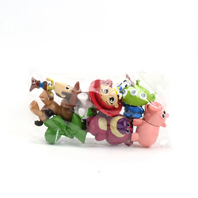 Toy Story Figure Woody Tris Buzz Lightyear Anime Doll Cake Baking Decoration Ornament Figure