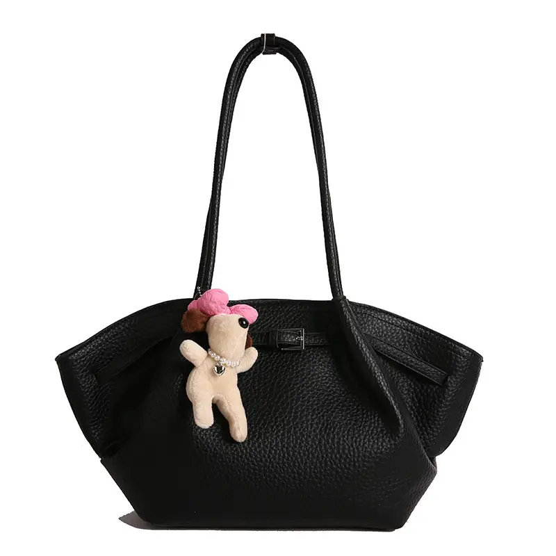 Women's Yellow Dumpling Tote Bag with Crossbody & Shoulder Strap - Image 2